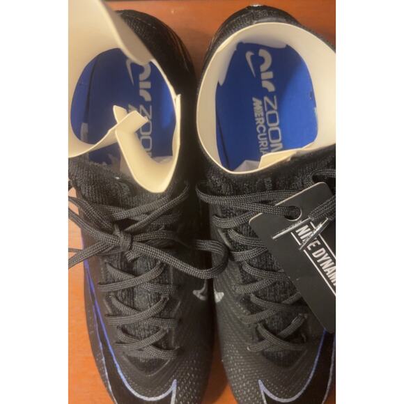 NWT Nike Zoom Mercurial Superfly 9 Pro FG Soccer Cleats Black DJ5598-040 Size 7 - Picture 8 of 10